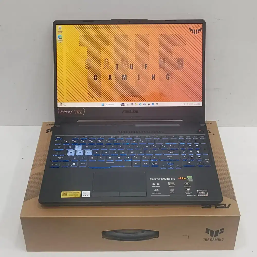 Jual Asus Tuf Gaming A15 Ryzen 7 RTX 3050 (4GB) LikeNew Baru 1 bulan