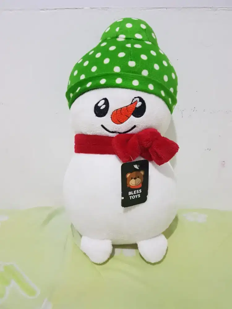 Boneka panda, babi, snowman, rabbit,