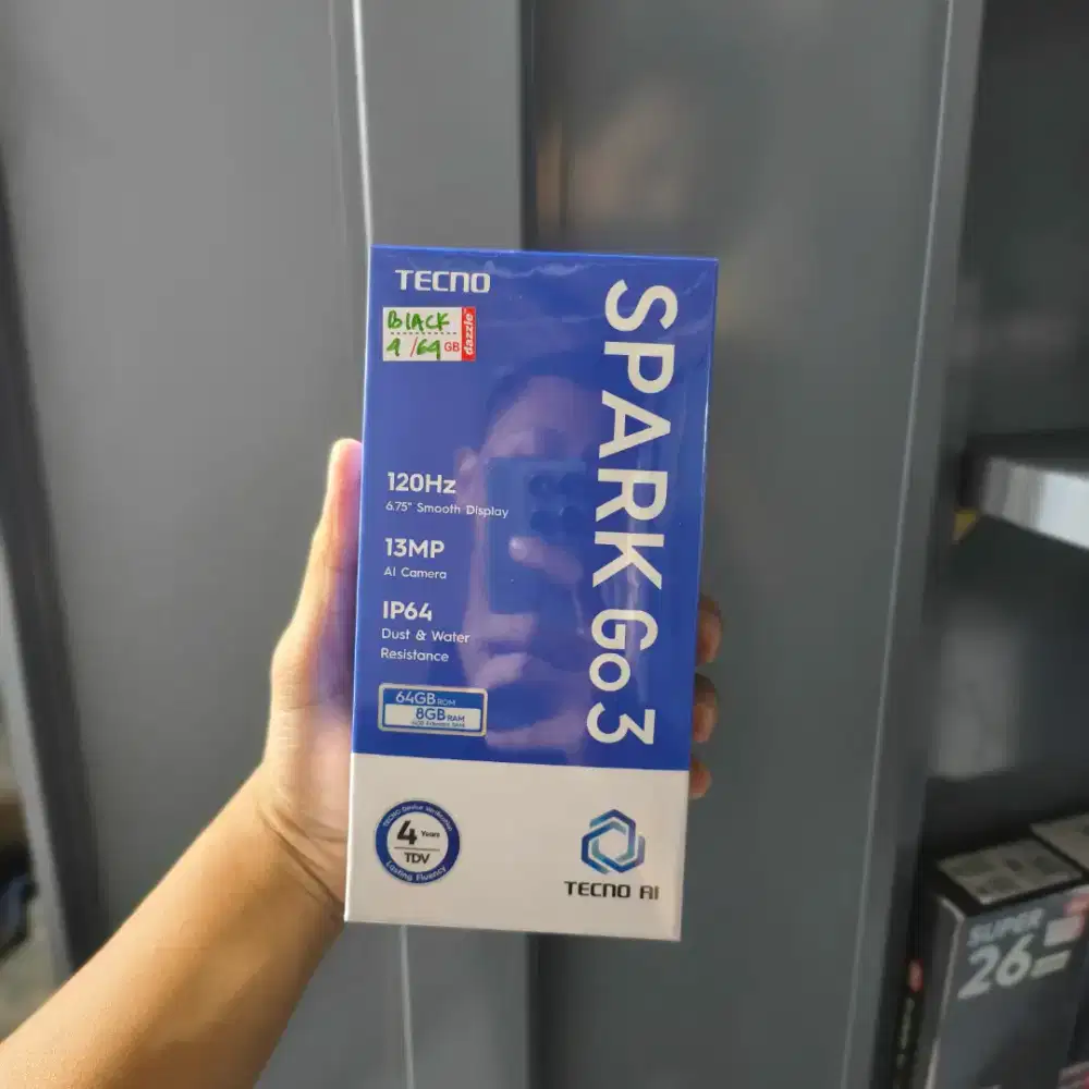 TECNO SPARK GO 3 4/128 NEW
