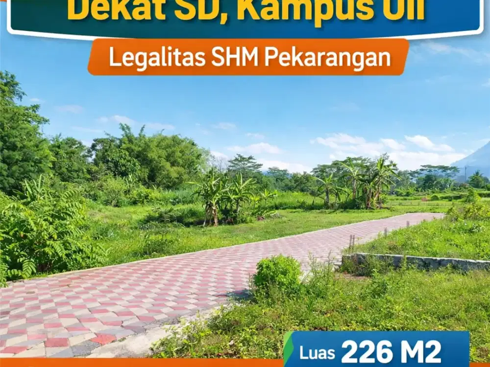 Tanah Jogja 2 MENIT SD BIAS KALIURANG SHMP