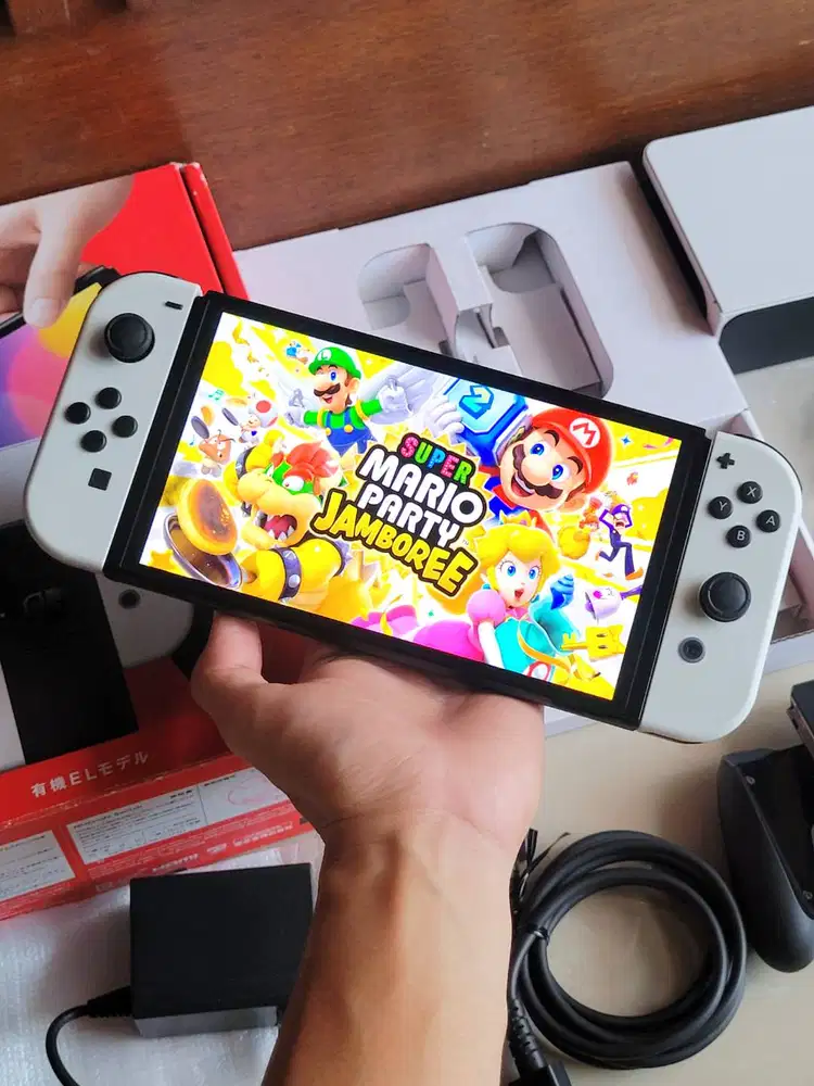 Nintendo Switch OLED Full Games Fullset Second Preloved Lengkap Ori