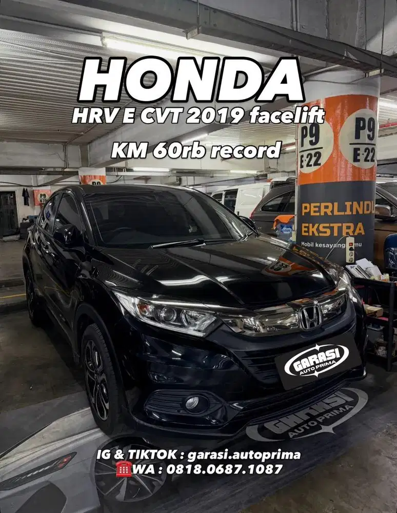 HRV E CVT 2019 antik 60rb KM
