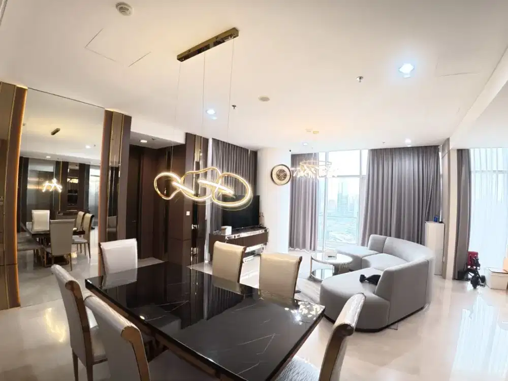 Disewa Apartemen Verde 2 Furnish 3BR uk 230m at Jakarta Selatan