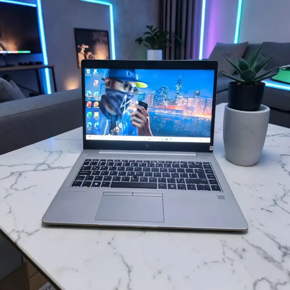 [LIKE NEW] Laptop Mulus HP 745 Ryzen 5 Pro Siap Desain Editing Kerja!