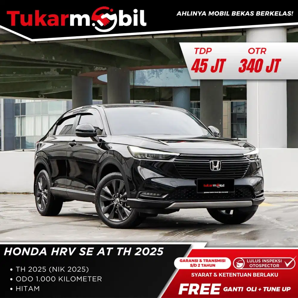 HONDA HRV 1.5 SE AT TAHUN 2025