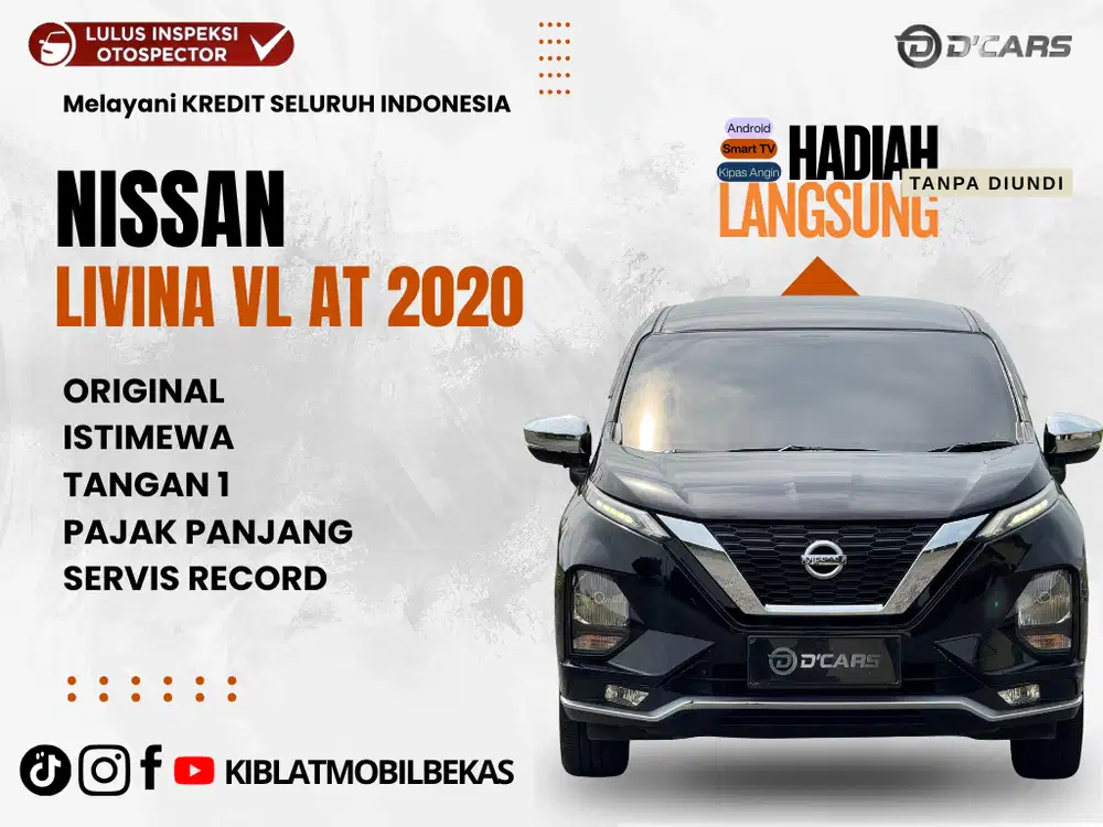 NISSAN LIVINA VL 1.5 MATIC 2020 ORIGINAL