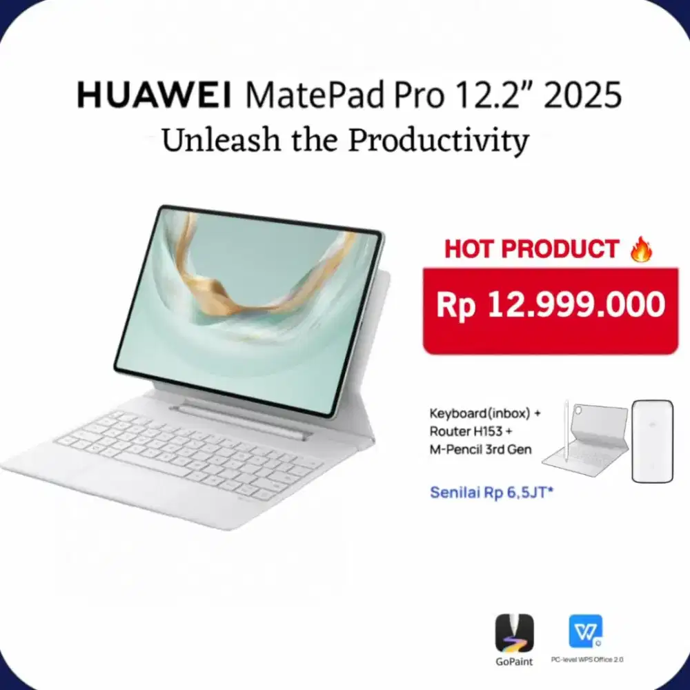 Matepad pro 12.2 2025 Green