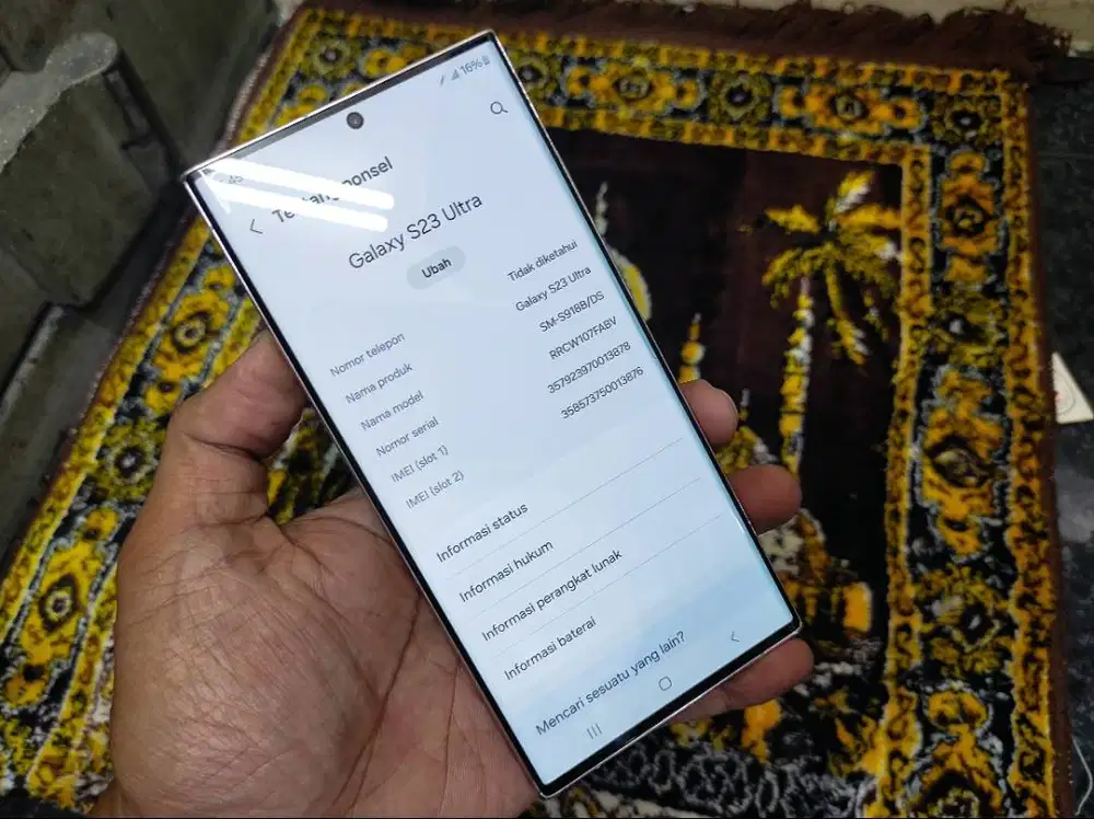 samsung s24 ultra lengkap ori mulus
