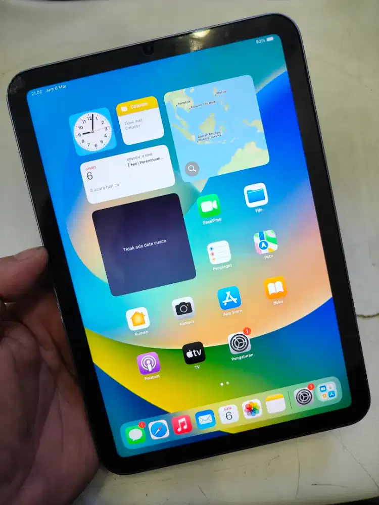 Ipad Mini gen 6 wifi only 64gb (minus kaca retak)
