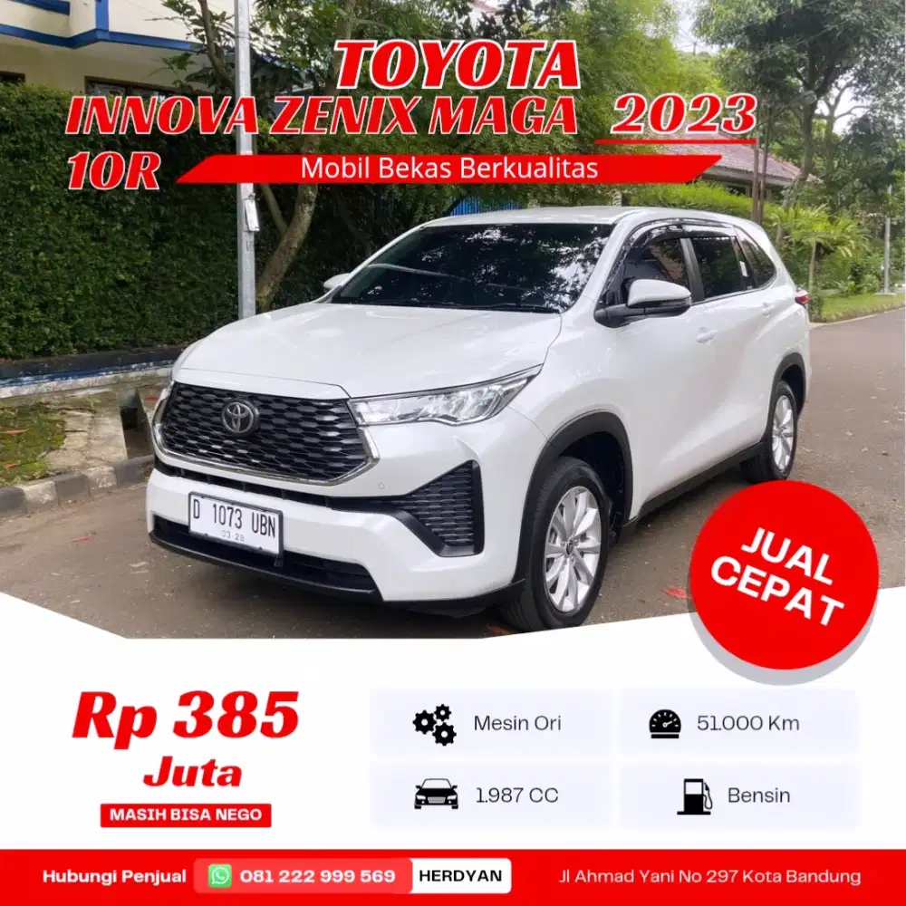 Toyota Kijang Innova 2023 Bensin