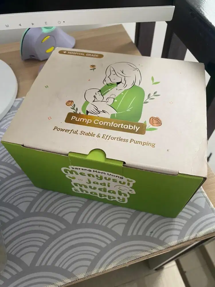 Dijual pompa asi mom uung handsfree wireless second hand
