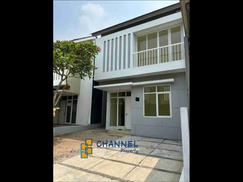JUAL Rumah Cluster 2 Lantai Siap Huni Dekat Tol Serpong Lagoon Tangsel, Vn