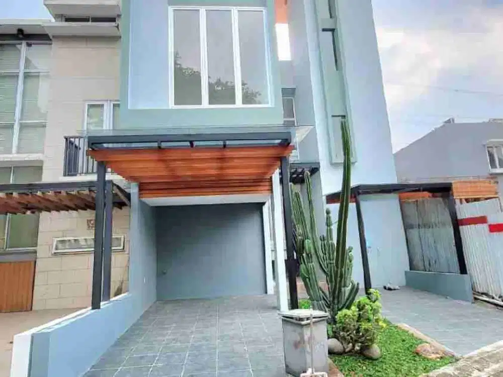 Rumah View Taman Cluster Kebayoran Bintaro Sektor 9 Luas 200m 4+1 Kamar