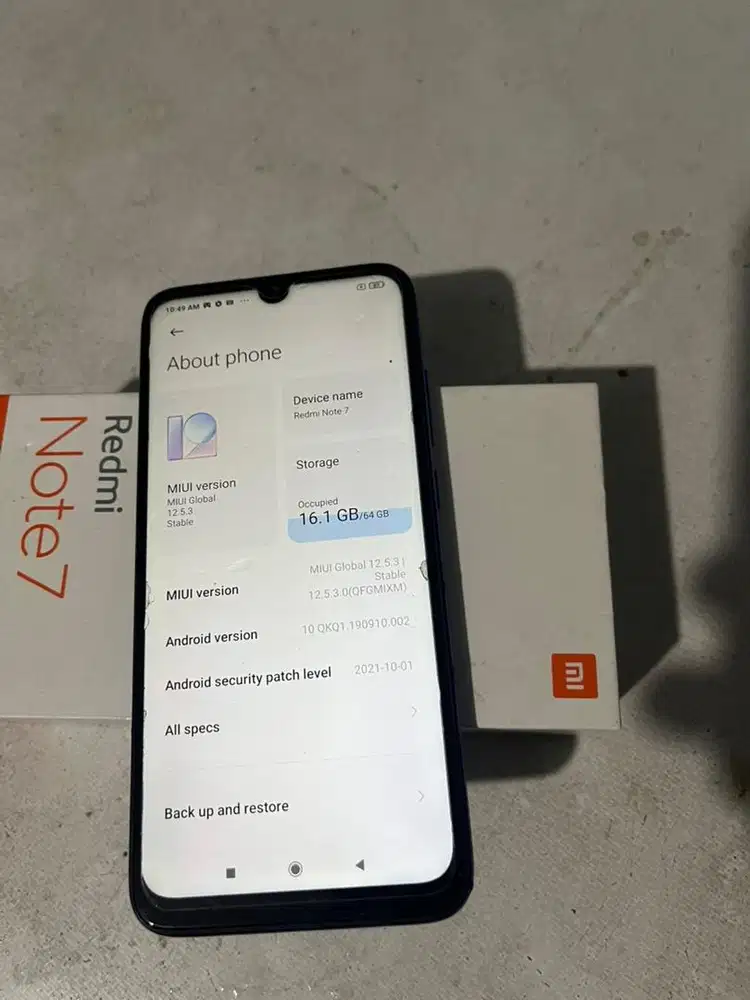 Redmi Note 7 Biru