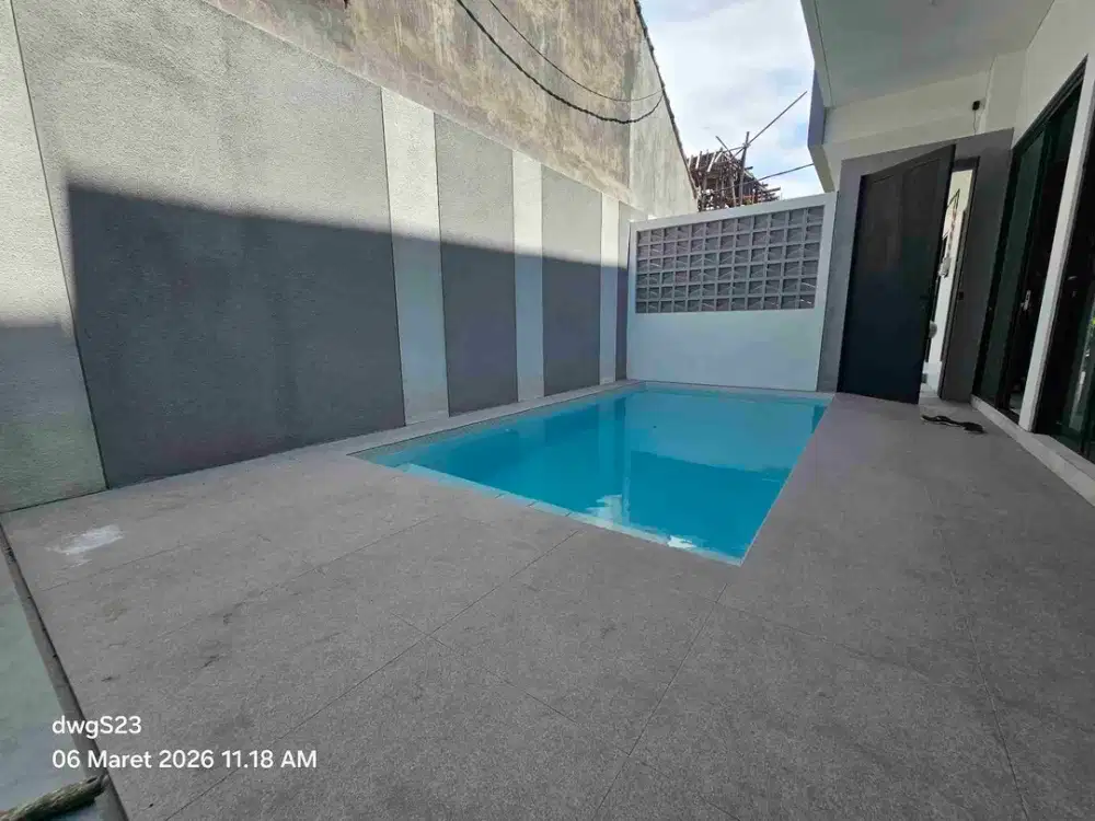 dijual villa baru lantai 2 bumbak umalas