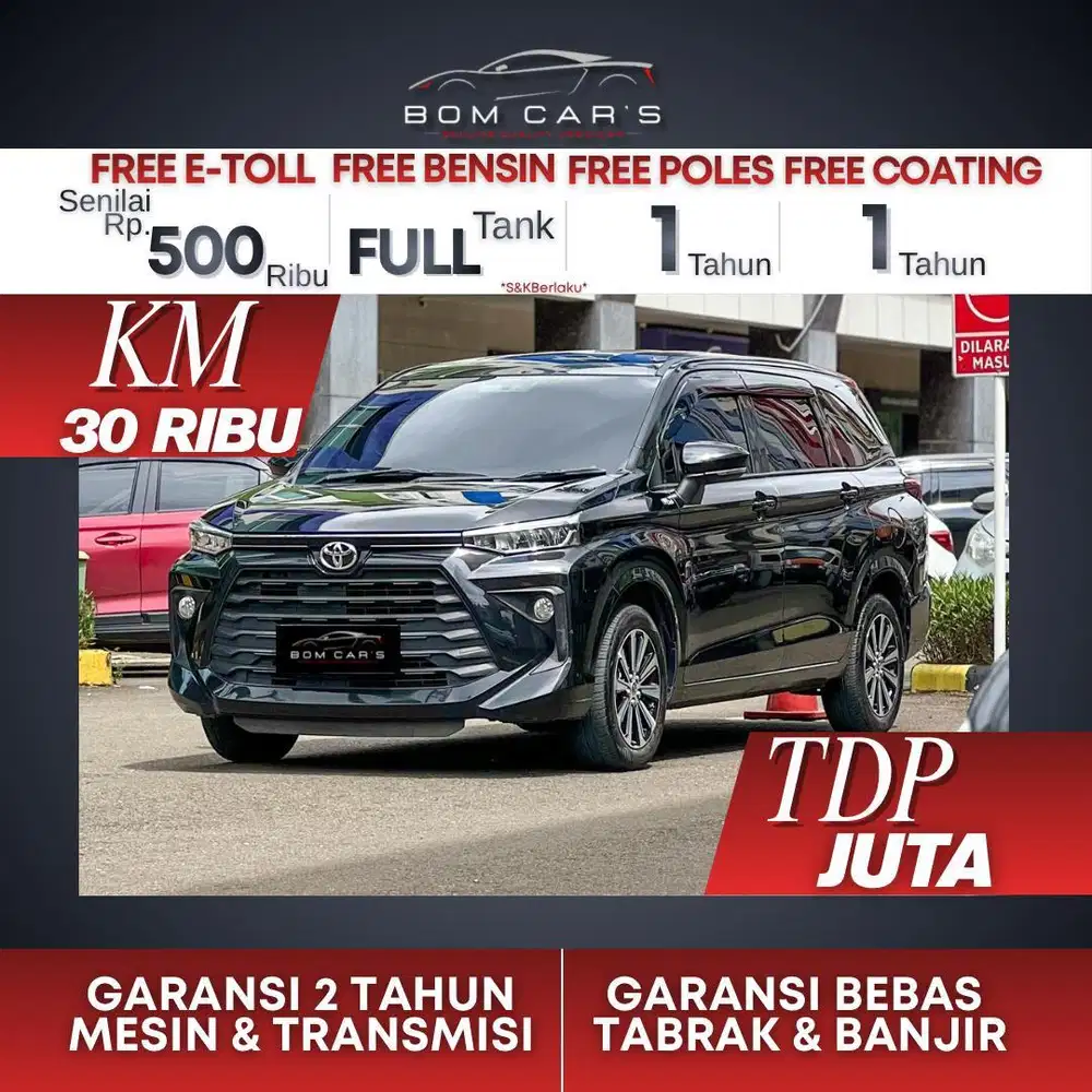 CASH 199 JUTA | TOYOTA AVANZA G A/T 2022