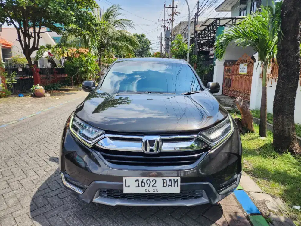 Honda CRV Turbo Prestige 2017 Matic Hijau Olive