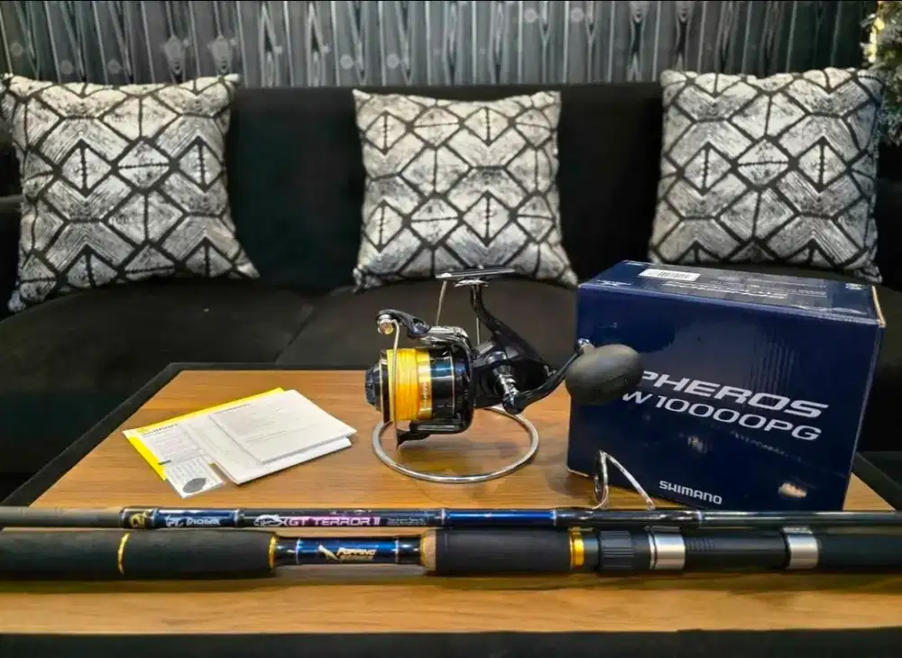 Reel Shimano Spheros SW10000PG & Joran Pioneer