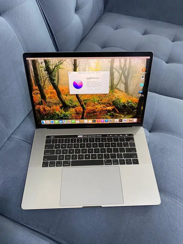 MACBOOK PRO 2017 15INCH RAM 16GB SSD 512GB I7