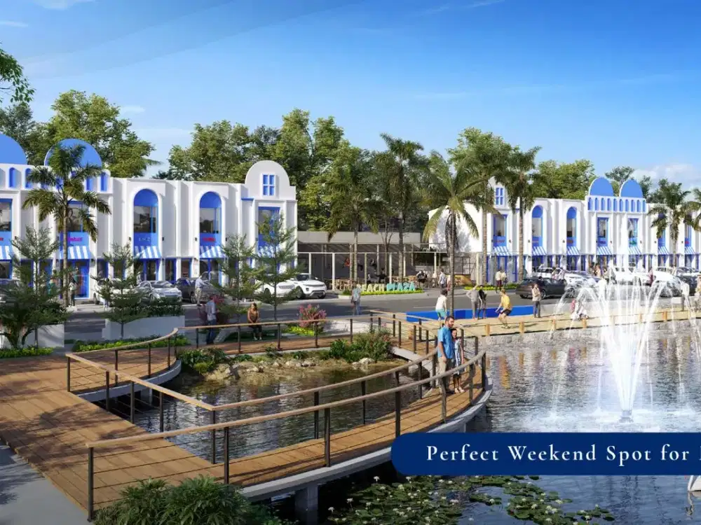 Ruko City Beach Bekasi Area Wisata, Cocok untuk Cafe dan Kuliner