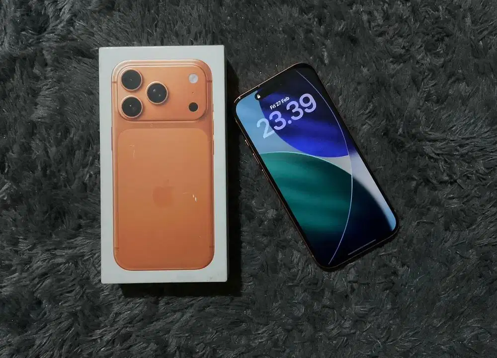 Dijual cepat Iphone 17 Pro Cosmic Orange 256 GB (Harga bisa nego!!)