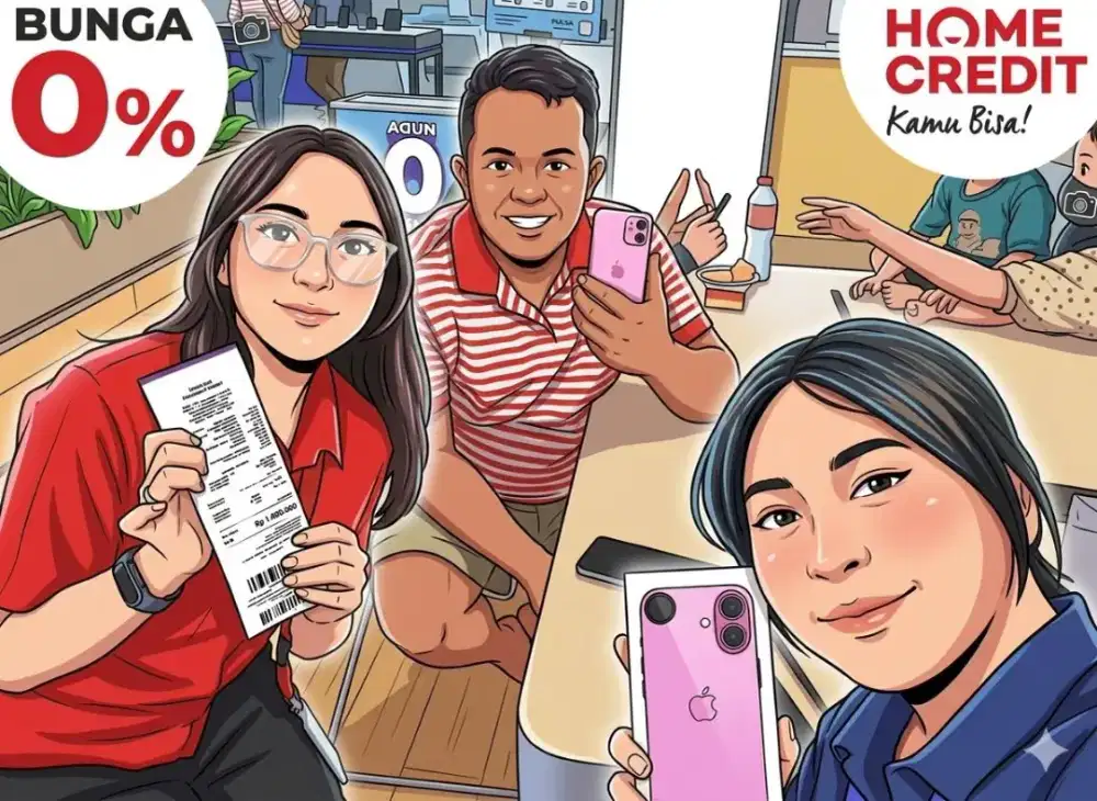 PROMO IPHONE 16 BUNGA MULAI 0% GRATIS 1X-2X CICILAN