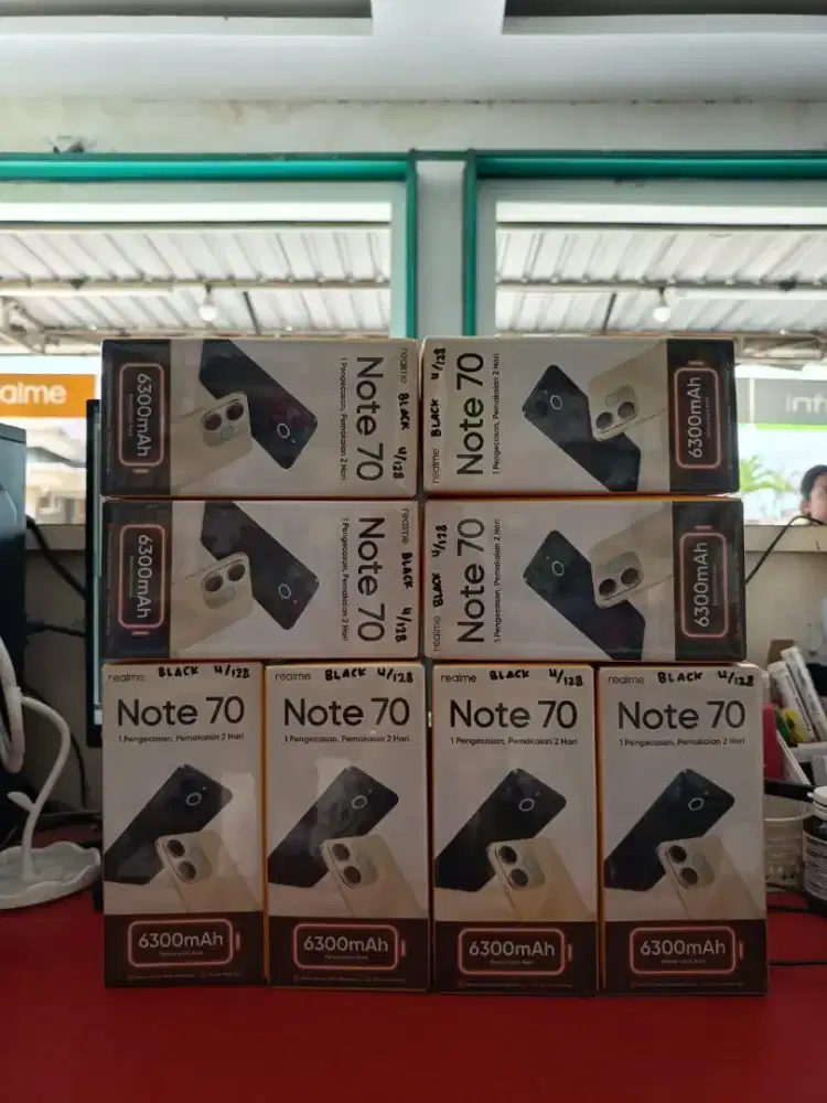 Realme note 70 4/128 new || spek mirip realme note 80