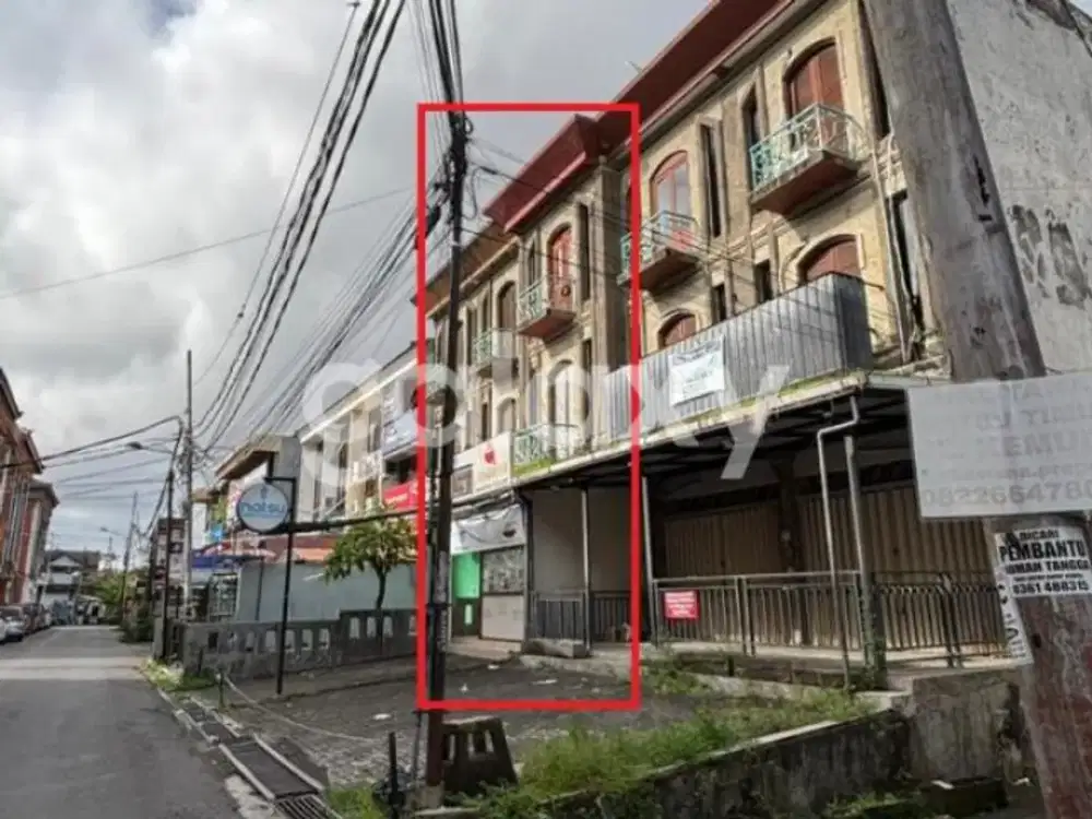 RUKO 3 LANTAI KAWASAN KOMERSIAL DI DENPASAR BARAT