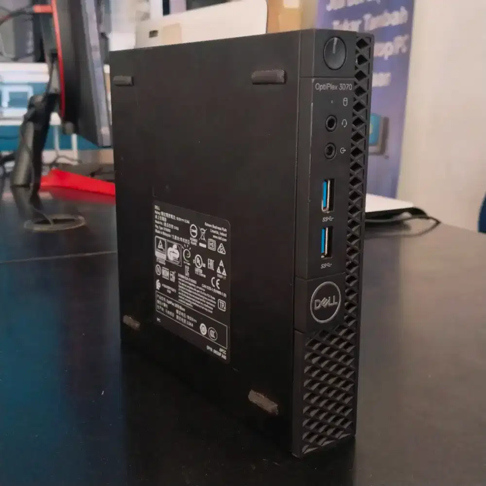 Mini PC Dell Optiplex 3070 i3 Gen9 RAM 8 NVMe 128 Siap Pakai Digaransi