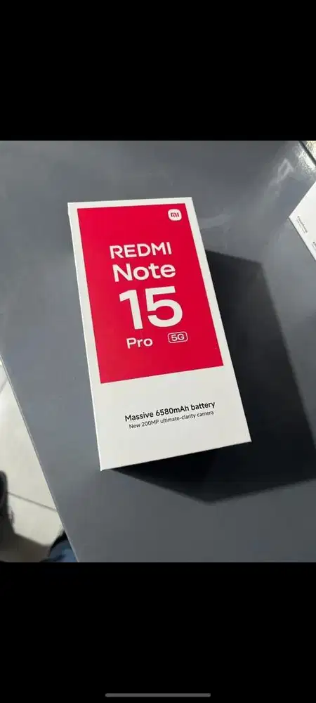 NEW REDMI NOTE 15 SERIES GARANSI RESMI XIAOMI INDONESIA!!