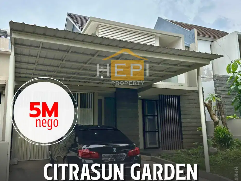 Dijual Rumah 2 lantai di Cluster Citrasun Garden Semarang