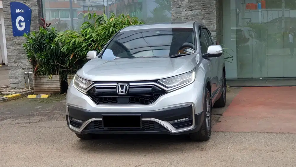 Km36rb honda crv turbo prestige sensing 2022 silver sunroof