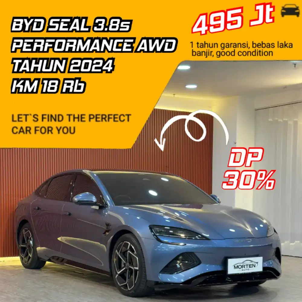 BYD Seal Performance 3.8s AWD Tahun 2024