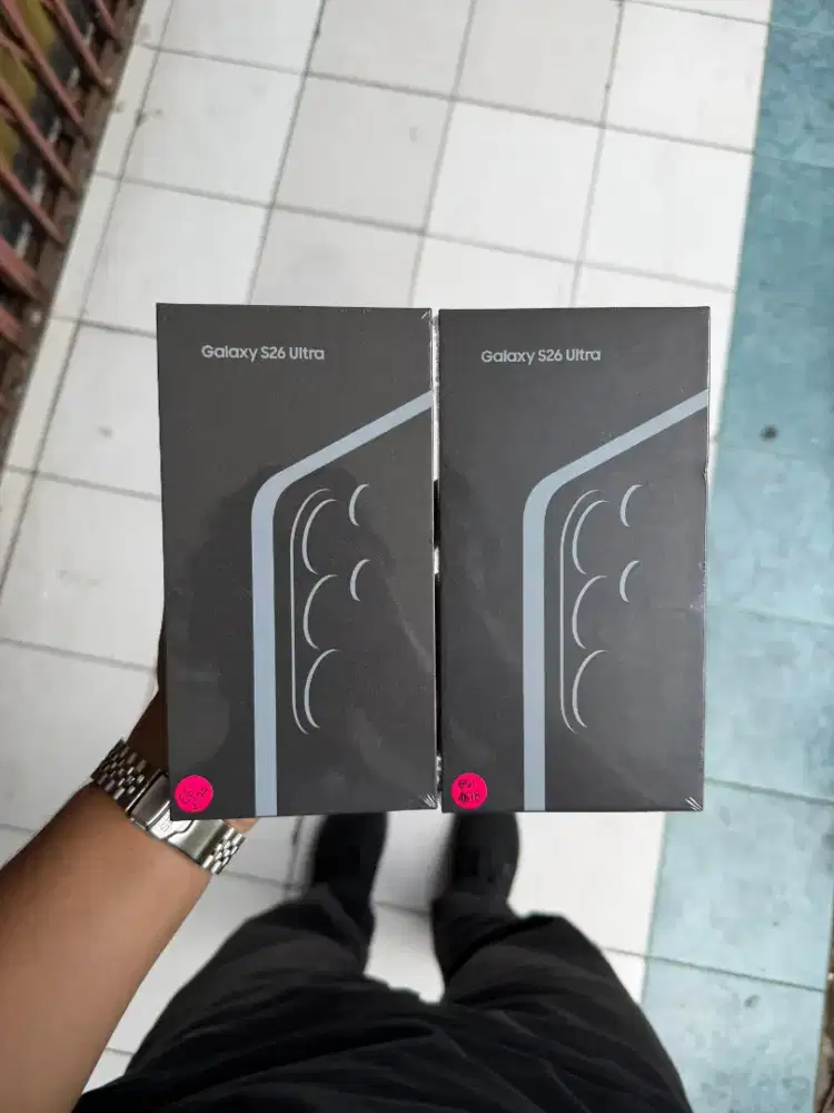 Samsung S26 Ultra 512 & 1TB resmi sein