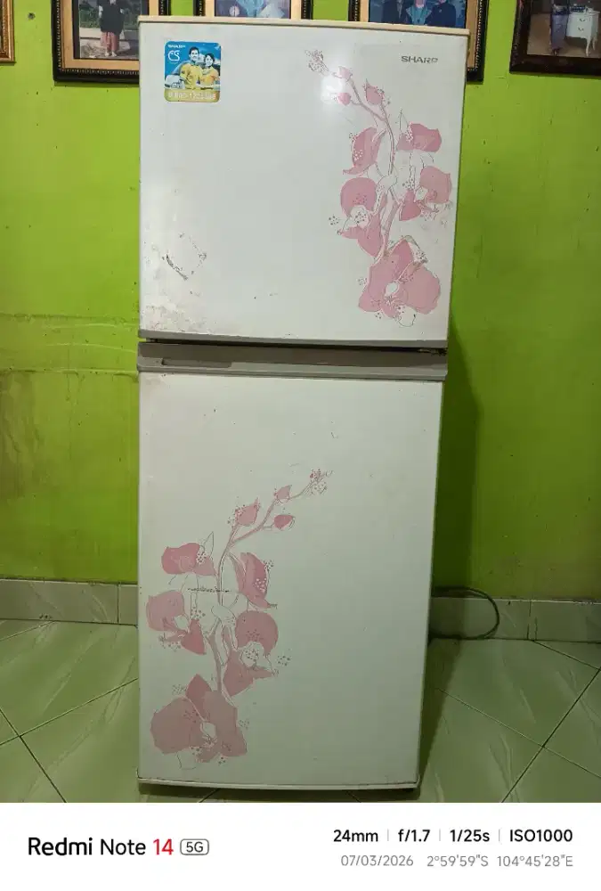 Kulkas Sharp 2 pintu