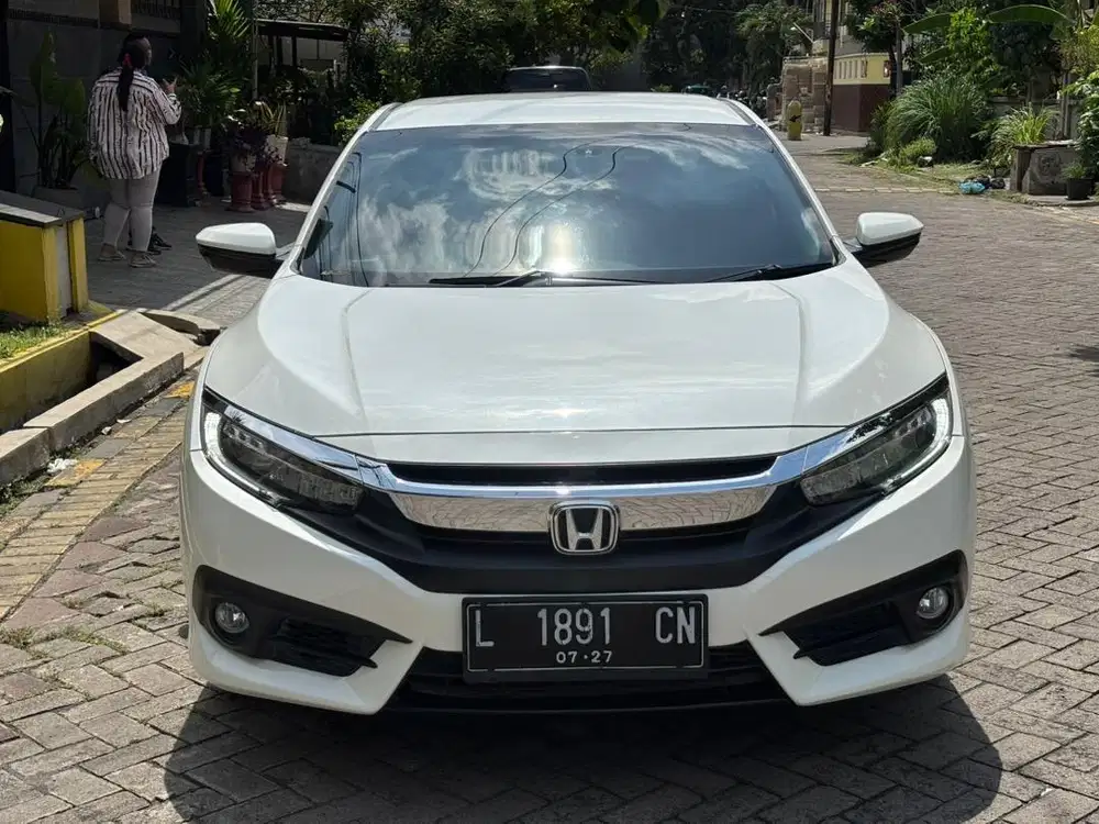 LOW KM 53rb - HONDA CIVIC TURBO 1.5 ES SEDAN CVT 2017 MATIC, DP MINIM