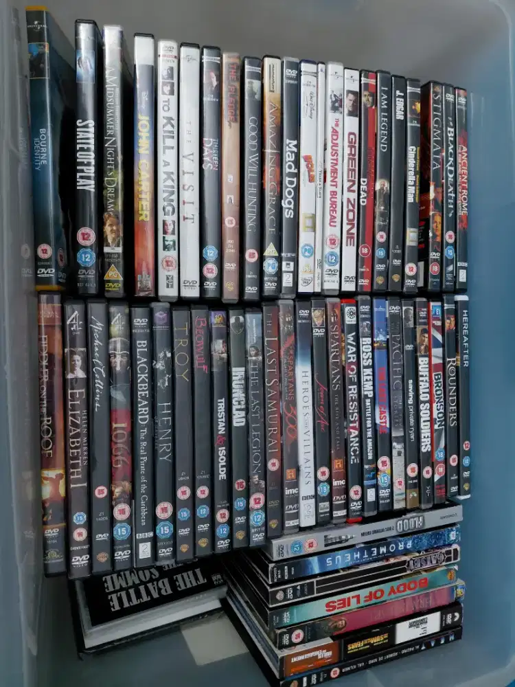 DVD Film Original All In Total 110Disc include Box nya