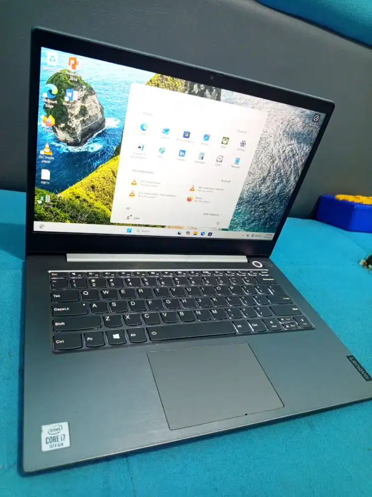 Laptop Lenovo THINKBOOK 14 Core i7 Ram 8gb/SSD 512gb .  Lancar jaya
