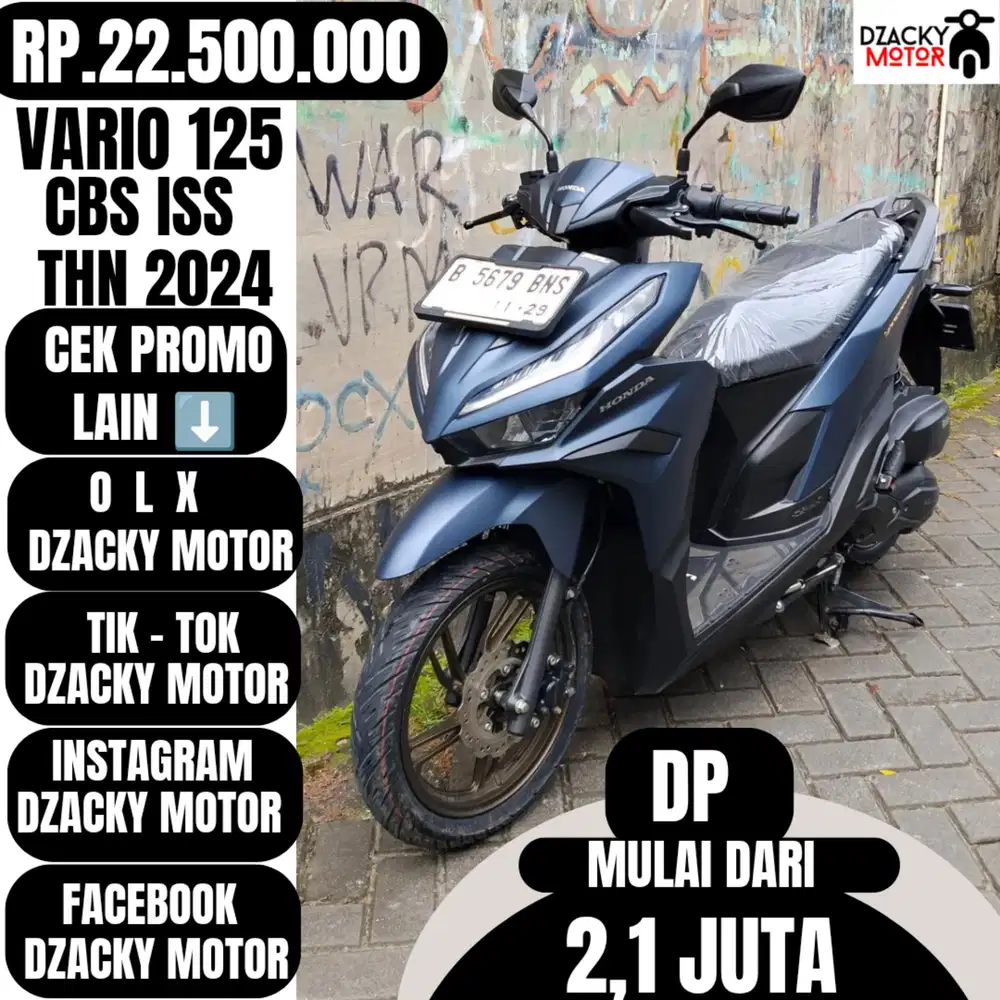 VARIO 125 CBS ISS 2024 SECOND LIKE NEW