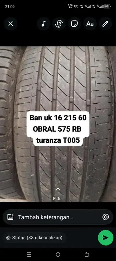 Ban uk 16 215 60 turanza