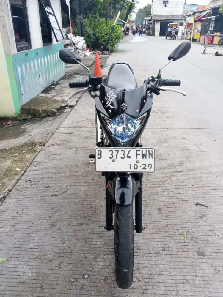 Suzuki Satria Fu 150 Th 2014 Surat Lengkap Kondisi Gress Exs Pribadi