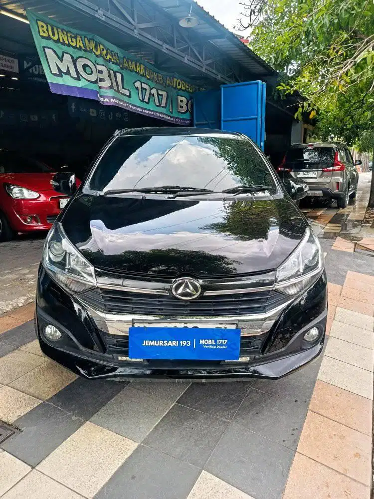 DAIHATSU 2020 AYLA R 1.2 AT HITAM 
JL.RAYA JEMURSARI MOBIL 1717
