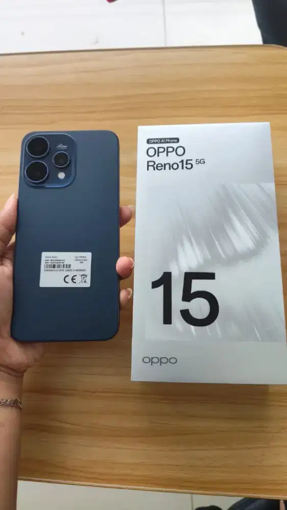 Oppo Reno 15 5G Free Indosat platinum 600GB+Free 2x cicilan Kredit