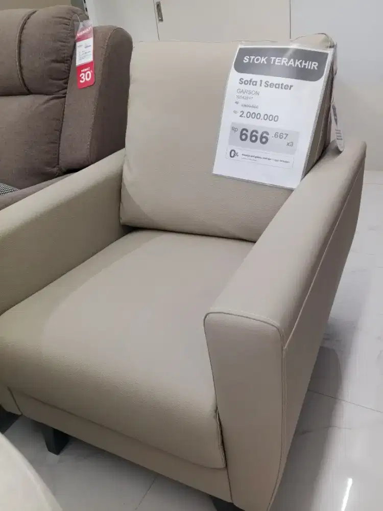 Promo sofa 1 seater