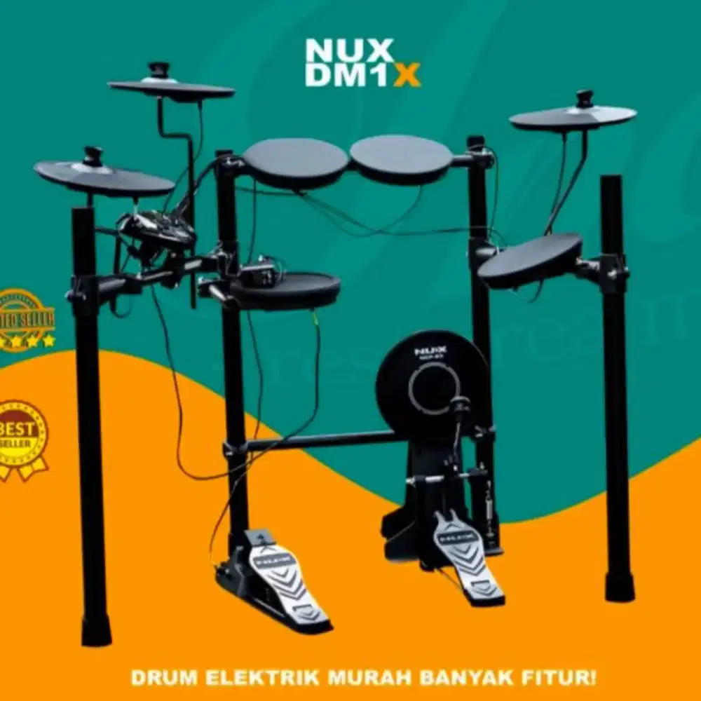 1 set drum elektrik+ personal monitir