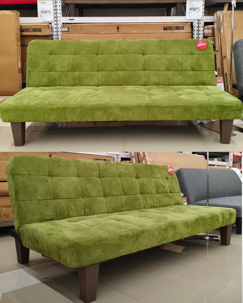 sofabed hijau promo