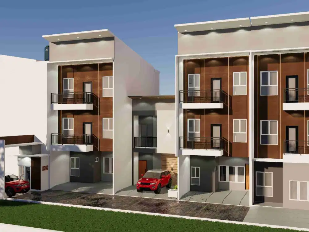 Jual Rukost Serpong UNPAM 2 - Desain Baru & Modern - 6 KT & 6 KM,  (Autopilot Free)