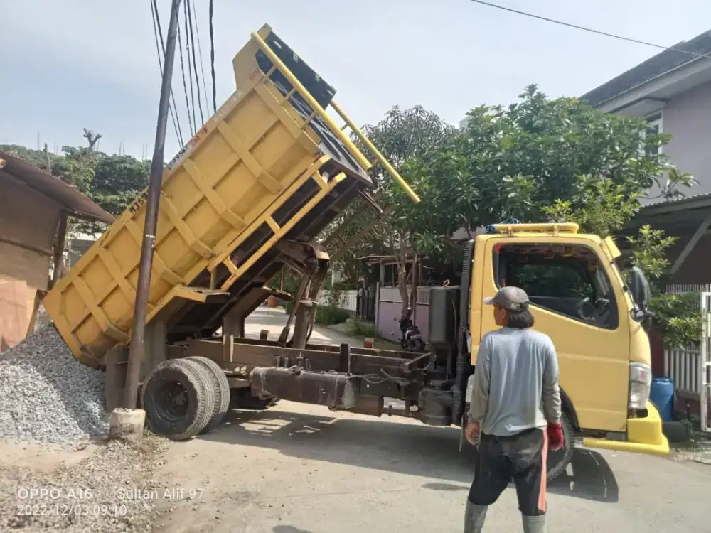 Batu makadam std pasir abu batu