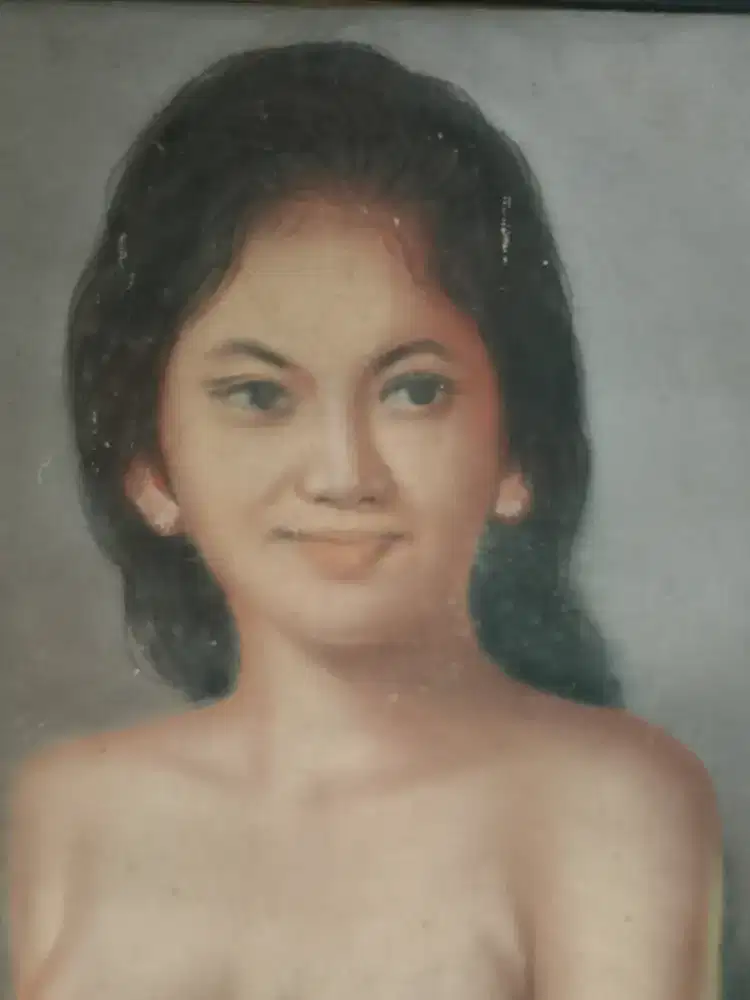 Lukisan wanita cantik