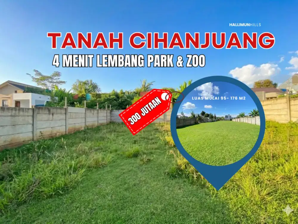Tanah Cihanjuang View Asri – Cocok Bangun Rumah atau Villa
